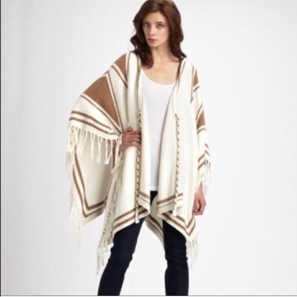 Haute Hippie | Oversized Knit Poncho - Picture 6 of 7